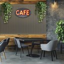 Ver imagem 2 de Painel Ripado em Placa 100x0,15cm (10,5m²) Pvc e 20 Cantoneiras