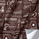 Ver imagem 2 de Toalha de Mesa Térmica Pvc Café Jantar Cozinha 1,40 X 2,20 Id Decor Café Expresso Marrom