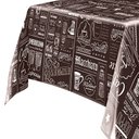 Ver imagem 3 de Toalha de Mesa Térmica Pvc Café Jantar Cozinha 1,40 X 2,20 Id Decor Café Expresso Marrom
