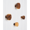 Ver imagem 2 de Cabideiro Redondo Teca - Kit com 4 Unidades