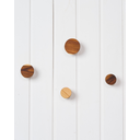 Ver imagem 3 de Cabideiro Redondo Teca - Kit com 4 Unidades