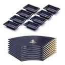 Ver imagem 1 de Kit Japonês Oriental Com 8 Prato Leque 8 Molheira Preto