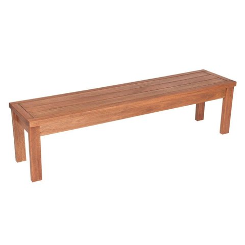 Banco Ipanema sem Encosto 160 - Stain Jatobá - Mestra