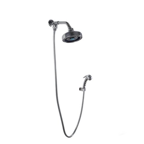 Chuveiro com Desviador Auto Limpante Livo Cromado 1/2" Addra