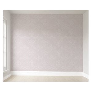 Papel de parede infantil  rosa menina quarto de bebê  M² VR10