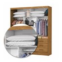 Ver imagem 6 de Closet Casal Sevilha 9 Gavetas Mdp Carioca Móveis