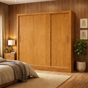 Ver imagem 1 de Guarda Roupa 3 Portas 3 Gavetas Sapphire -grand Line