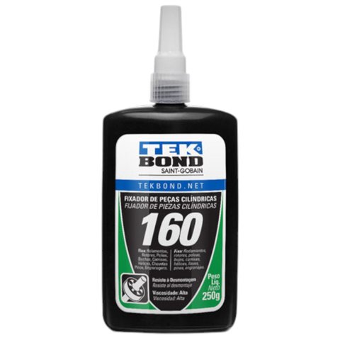 Cola Adesivo Fixa Rolamento Tekbond 160 Verde:250g