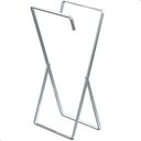 Ver imagem 1 de Porta Toalha de Rosto Banheiro de Bancada Duplo Cromado Seul