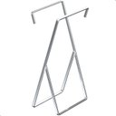 Ver imagem 4 de Porta Toalha de Rosto Banheiro de Bancada Duplo Cromado Seul