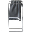 Ver imagem 5 de Porta Toalha de Rosto Banheiro de Bancada Duplo Cromado Seul