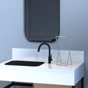 Ver mais imagens de Porta Toalha de Rosto Banheiro de Bancada Duplo Cromado Seul