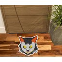 Ver imagem 1 de Tapete Gato Formato, Decoração de Sala, Quarto e Porta.