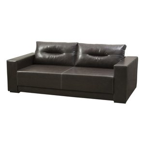 Estofados Madri Sofá 2 Lugares Corano Marrom 1.80m para Sala Bz Home Decor