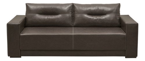 Estofados Madri Sofá 2 Lugares Corano Marrom 1.80m para Sala Bz Home Decor - 5