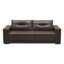 Ver imagem 5 de Estofados Madri Sofá 2 Lugares Corano Marrom 1.80m para Sala Bz Home Decor
