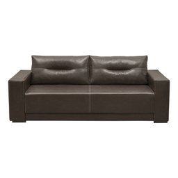 Estofados Madri Sofá 2 Lugares Corano Marrom 1.80m para Sala Bz Home Decor - 5