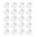 Ver imagem 1 de Tapa Furo Para Móveis 8mm 500 Unidades Branco