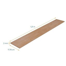 Kit com 30m² Piso Vinílico em Régua 17,78cm x 2mm x 1,21m Sofisticato Ruffino - 3