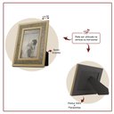 Ver imagem 2 de Duplo Porta Retrato De Madeira Com Vidro 15X21 Decor Home