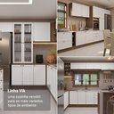 Ver imagem 5 de Balcão Porta-temperos 20 Cm 1 Porta (sem Tampo) Rustic/branco Vik Madesa