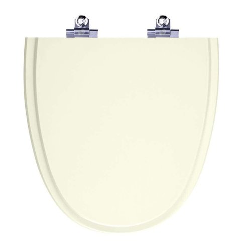 Assento Sanitário Laqueado Soft Close Aloha Pergamon (Bege Claro) para vaso Celite