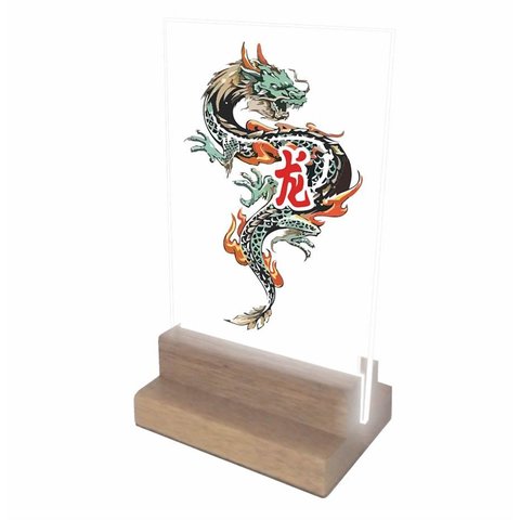 Abajur e Luminária Decoração Dragão 4