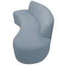 Ver imagem 6 de Sofá Orgânico 3 Lugares 180cm Mônaco Bouclé Azul Claro - Nexta Casa