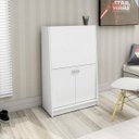 Ver imagem 2 de Armário para Escritório com Mesa Retrátil ME4142 Tecno Mobili