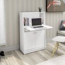 Ver imagem 1 de Armário para Escritório com Mesa Retrátil ME4142 Tecno Mobili