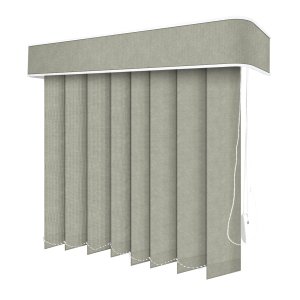 Persiana Vertical 180cm x 170cm com Tecido Translúcido Persianet