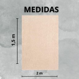 Tapete Oasis 100% Antiderrapante 1,50x2,00 Macio Pérola - 4