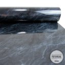 Ver imagem 2 de Adesivo para Pia Bancada Imprimax Gold Pedra Mármore Nero Tacolado Papel de Parede 1,22 X 1,00m