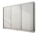 Ver imagem 2 de Guarda Roupa Casal 3 Portas 8 Gavetas - Diamond-branco - Móveis Novo Horizonte