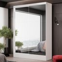 Ver imagem 2 de Guarda-roupa Belem Premium 2 Portas de Correr 2 Gavetas com Espelho