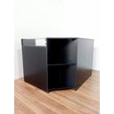 Ver imagem 5 de Balcão em L Compacto Preto - Elegância e Praticidade