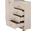 Ver imagem 4 de Comoda Roupeiro 120 Cm 2 Portas Cris 20034 Fendi Vlr