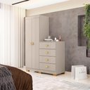 Ver imagem 6 de Comoda Roupeiro 120 Cm 2 Portas Cris 20034 Fendi Vlr