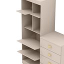 Ver imagem 3 de Comoda Roupeiro 120 Cm 2 Portas Cris 20034 Fendi Vlr