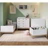 Quarto Infantil Gemeos 6 Peças Favo de Mel FM039 Branco Completa Moveis - 5