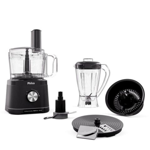 Multiprocessador Philco PMP11A 5 em 1 2 Velocidades 1000W Preto 220V