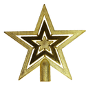 Ver imagem 6 de Kit 44 Peças Enfeite Natalino Estrela Bolinhas Festão Cordão Cor:dourado