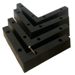 Kit 4 Cantoneira Plástica Cor Preto Elegante Luxo para Sofá Moveis 18 X 2 X 5cm(altura) - 1