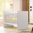 Ver imagem 2 de Berço Nacional Life 2186 Branco Acetinado - Tigus Baby