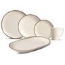 Aparelho de Jantar 17 Peças Vanilla C/ Travessa Alleanza Alleanza Cerâmica - 1
