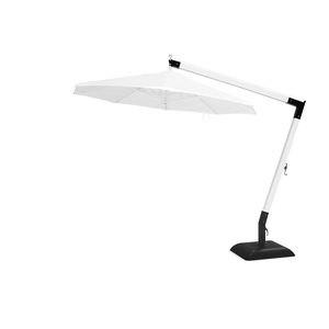 Ombrelone Std Lateral Plus 3.0 Alumínio 52.0.022 + Inox Cor: Branco