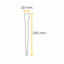 Ver imagem 4 de Talhadeira Sds-plus 20x230mm D-71261