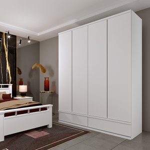 Roupeiro 4 Portas Stillus