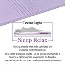 Ver imagem 3 de Colchão King BF Super Molas Ensacadas Pillow Ortopédica Relax 193x203