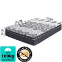 Ver imagem 2 de Colchão King BF Super Molas Ensacadas Pillow Ortopédica Relax 193x203